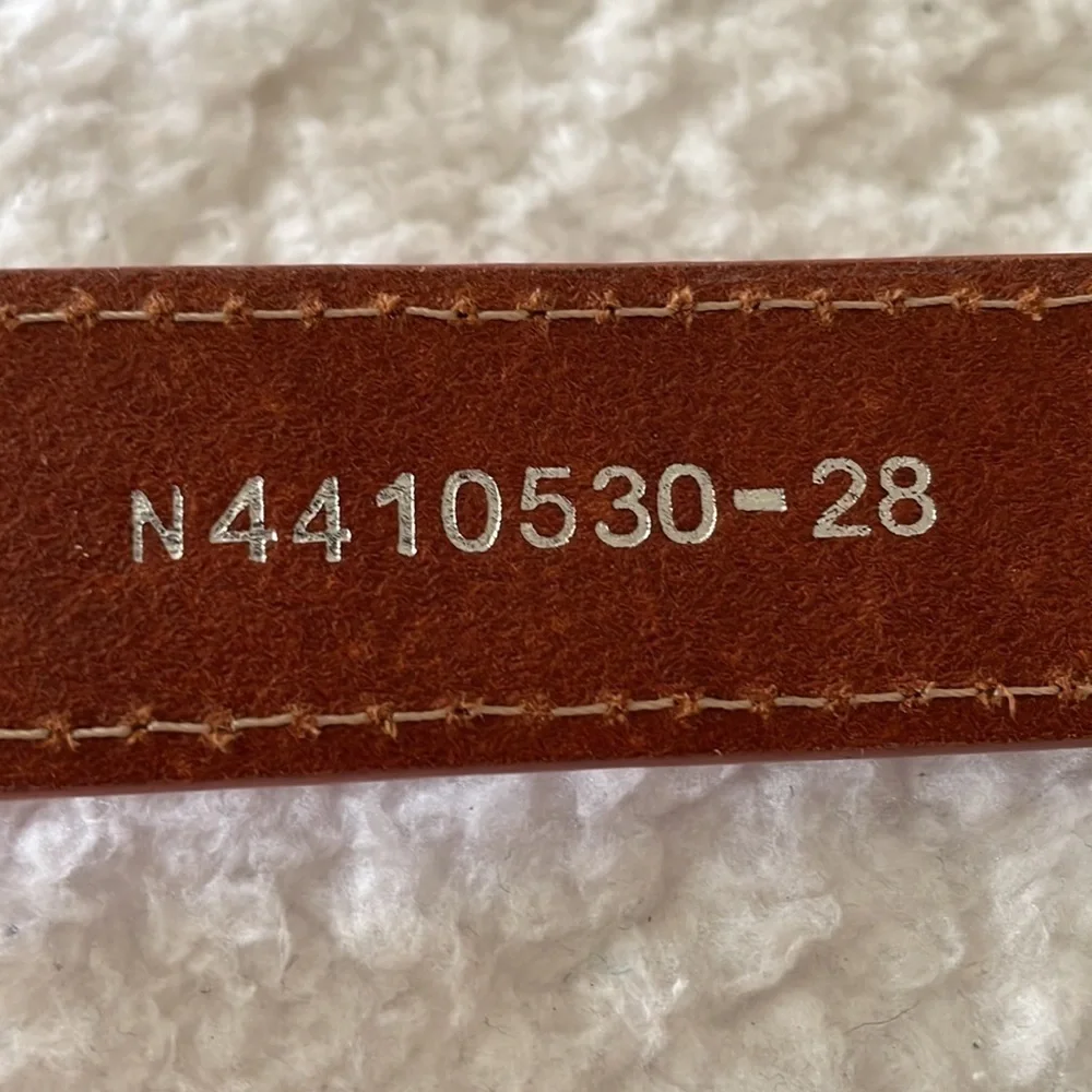 NOOONA Genuine Leather Western Belt NWOT Size 34